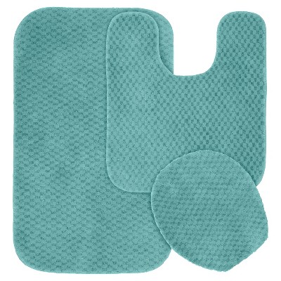 3pc Cabernet Nylon Washable Bath Set - Garland