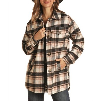 Women's Plaid Coat - Rock & Roll Cowgirl