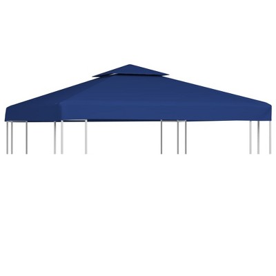 VidaXL Gazebo Cover Canopy Replacement 1 oz/ftÂ² Dark Blue 9.8'x9.8'