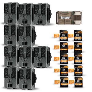 SPYPOINT Force 48 Trail Camera - 48MP Photo, 720p Video (Pack of 10) Bundle - 1 of 4