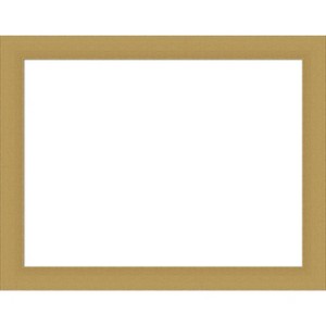 Amanti Art Grace Brushed Gold Framed Dry Erase Magnetic Board - 1 of 4
