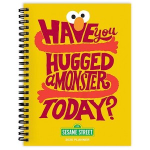 TF Publishing 8"x6.5" 2026 Sesame Street Medium Weekly Monthly Planner - 1 of 4