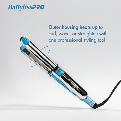 BaBylissPRO Nano Titanium 1.25" Blue Ceramic Flat Iron