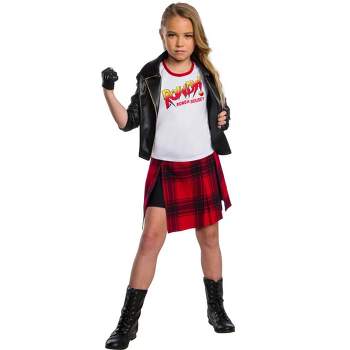 Rubies Wwe "Rowdy" Ronda Rousey Deluxe Girl's Costume (Size Medium)