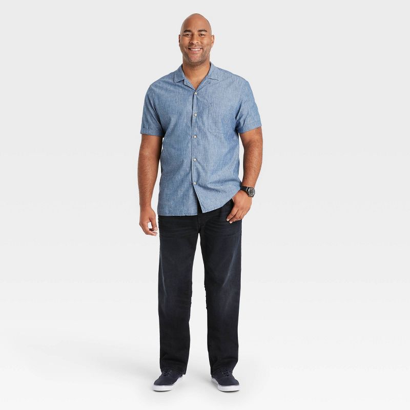 Men's Big & Tall Slim Straight Fit Jeans - Goodfellow & Co™, 4 of 5