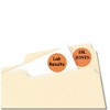 Avery Printable Self-Adhesive Removable Color-Coding Labels, 0.75" dia, Neon Orange, 24/Sheet, 42 Sheets/Pack, (5471) - 2 of 4