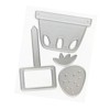 Pebbles Sunny Bloom Metal Die Set-4/Pkg - 4 of 4
