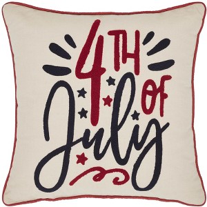 4th Of July Pillow 18x18 VHC Brands - 1 of 4