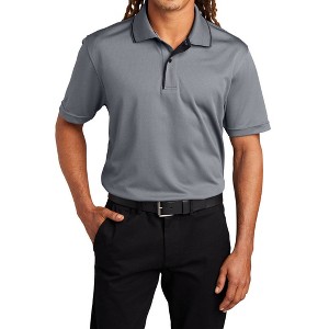 Mafoose Men's Short Sleeve Dri-Mesh Moisture-Wicking Polo T-shirt with Tipped Collar and Piping - 1 of 4