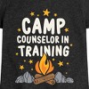Girls' - Instant Message - Camp Counselor In Training Fitted Short Sleeve Graphic T-Shirt - 2 of 4