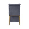 Meridian Furniture,Curve Velvet Dining Chair, Set of 2 - 2 of 4