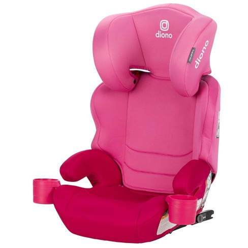 Diono Everett Nxt Rigid Latch High Back Booster Car Seat Pink Cotton Candy Target