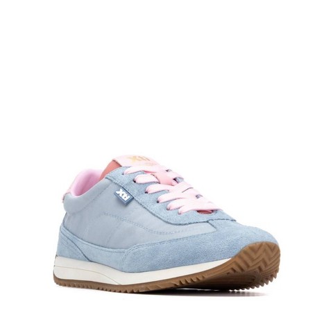 Женские кроссовки XTI Women's Casual Lace Up Sneakers 145209 Light Blue 6
