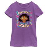 Girl's Encanto Birthday Girl Mirabel T-Shirt