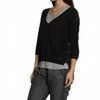Women's Wo's Rib Back V Neck Top - LABEL+thread M - 4 of 4