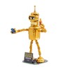 Brickcraft Brickcraft Futurama Glorious Golden Bender 396-Piece Building Kit - 3 of 4