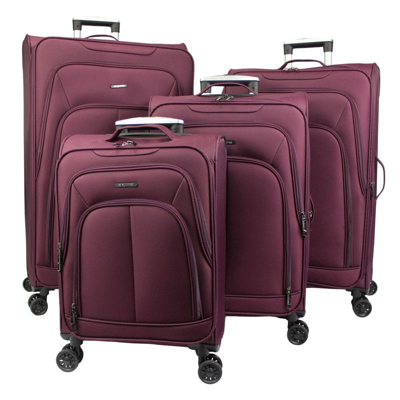 World Traveler Dejuno Angeles 4-Piece Expandable Spinner Luggage Set, 1 of 6