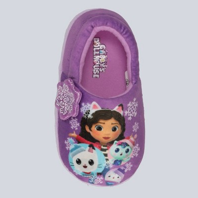 Girls' Joe Boxer Plush Clog Slippers - Purple : Target