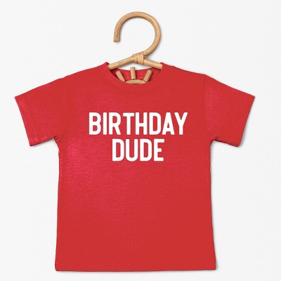 The Juniper Shop Birthday Dude Bold Toddler Short Sleeve Tee
