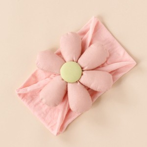 MyKids-USA Baby 3D Cotton Filled Flower Patched Design Headbands - 1 of 4
