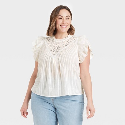 target ruffle blouse
