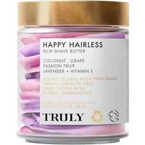 TRULY Happy Hairless Shave Body Wash - 1.3 fl oz - Ulta Beauty - 1 of 4