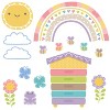 TREND Rainbow Garden Bulletin Board Set - 3 of 4