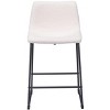 Zuo Smart Counter Stool (Set of 2) Ivory - 3 of 4