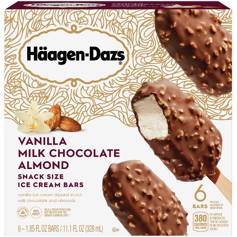 haagen dazs vanilla milk chocolate ice cream bars