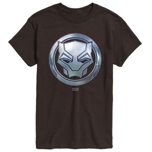Men's - Marvel - Black Panther Circle Logo Short Sleeve Graphic T-Shirt - 1 of 4