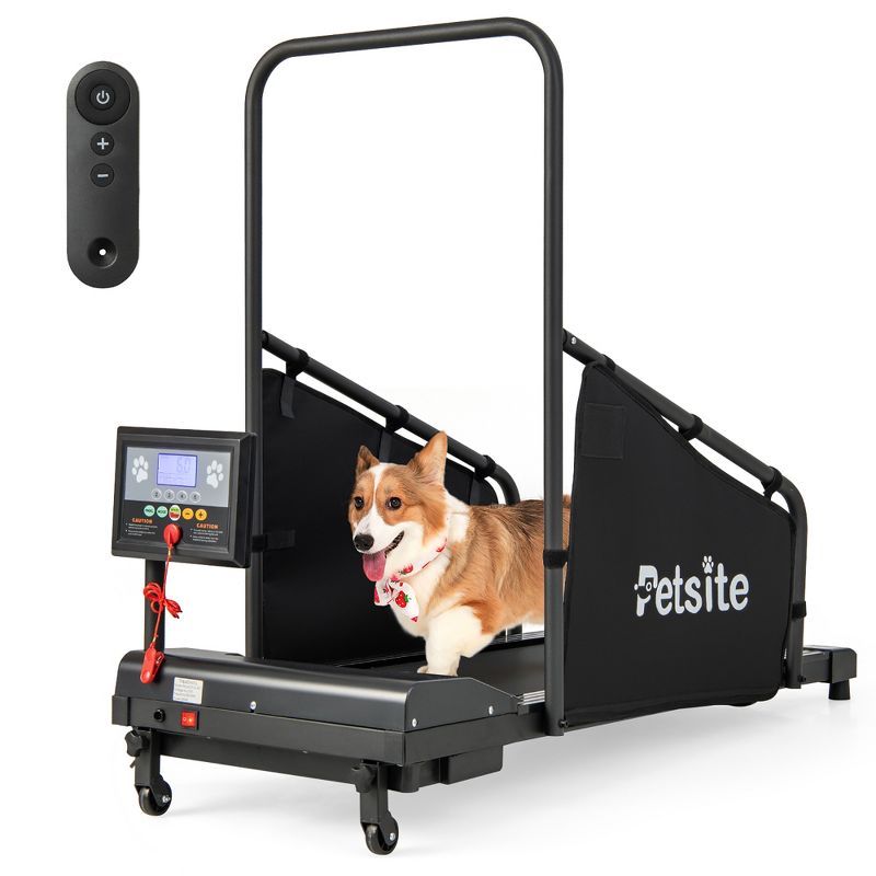 Petsite Dog Treadmill for Small/Medium Dogs Indoors Pet Running Training Machine, 1 of 11