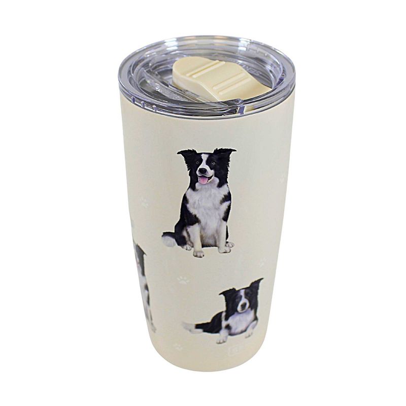 E & S Imports 7.0 Inch Border Collie Serengeti Tumbler Hot Or Cold Beverages Tumblers, 2 of 4