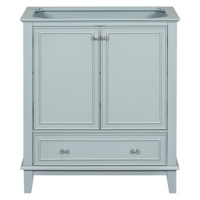 NicBex Modern Bathroom Vanity,Bathroom Sink Vanity with Doors and Drawer,Bathroom Sink Cabinet for Bathroom,Green/White/Black/Blue