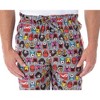 Marvel Men's Vintage Comic Character Faces Adult Sleep Lounge Pajama Pants Hero Faces - 2 of 4