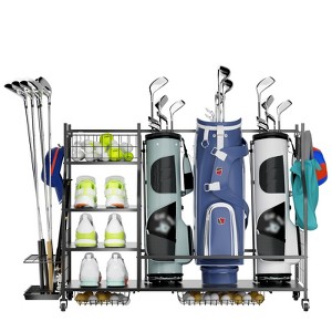 Dexmalle Golf Bag Organizer Fit for Garage,Shed,Basement - 1 of 4