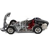 Maserati Tipo 60/61 "Birdcage" Dark Blue "Cut-Off Model" Limited Ed with Showcase and Baseplate 1/18 Diecast Model Car by CMC - 3 of 4