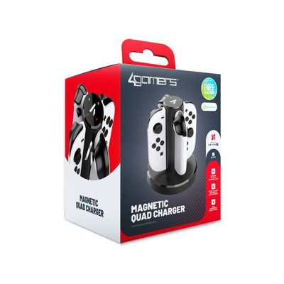 4Gamers Magnetic Quad Charger - Switch 2