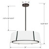 Crystorama Lighting Fulton 6 - Light Chandelier in  Matte Black - 4 of 4