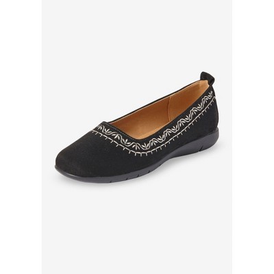Comfortview Women's The Kellan Flat (Wide Widths Available)