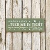 Slickblue Sweet Goodnight Quote Sign, 3.5x10 Rustic Knotty Pine Wood Plaque, Wall or Shelf Decor - 2 of 3