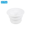Unique Bargains Silicone Universal Fit Hose Kitchen Drain Pipe Sewer Seal Ring 3 Pcs - 3 of 4