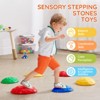 VEVOR Turtle Balance Stepping Stones, 6 PCS, Up to 220 lbs Kids Turtle Jumping Stones Steps Stones, Toys for Children Aged 3 4 5 6 7 8+ - 3 of 4