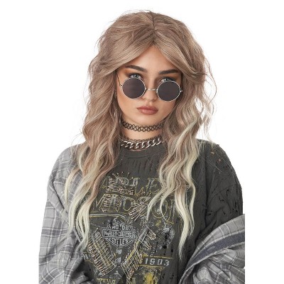 Black and Grey Ombre Women's Wig