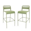 KTMBDW 40'' Patio Bar Stools Set of 2, Bar Bartools with Backrest, Indoor/Outdoor Kitchen Dining Chair, High Patio Furniture - 2 of 4