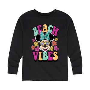 Boys' - Disney - Beach Vibes Long Sleeve Graphic T-Shirt - 1 of 4