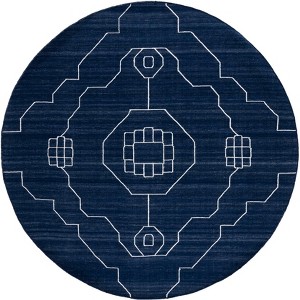 Kilim With Fringes KLM763 Flat weave Rugs - Safavieh - 1 of 3