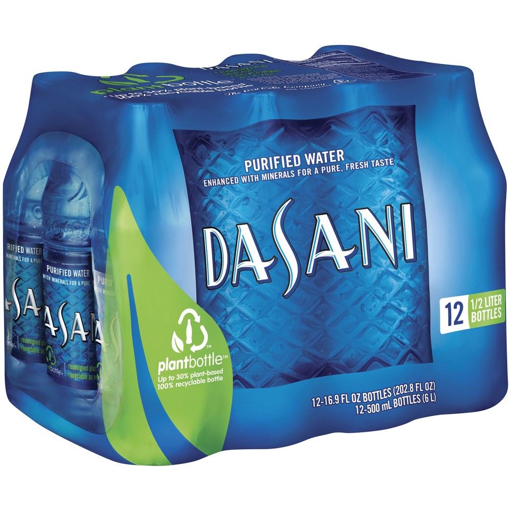 UPC 049000028263 product image for Dasani Purified Water - 12pk/16.9 fl oz Bottles | upcitemdb.com