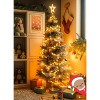 Itopfox Twinkle Fairy Lights with Remote and Timer, 100 LED USB Plug in String Lights, Waterproof 8 Modes for Bedroom Indoor Wreath DIY Party Wedding - 3 of 4
