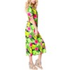 LA LEELA Women's Beachwear Swimsuit Coverups for Women Summer Cover Ups for Women Button Up Beach Dress Night T Shirt for Women L-XL Pink,Floral - 3 of 4