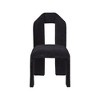 Meridian Furniture,Bennett Chenille Fabric Dining Chair, Set of 2 - 2 of 4
